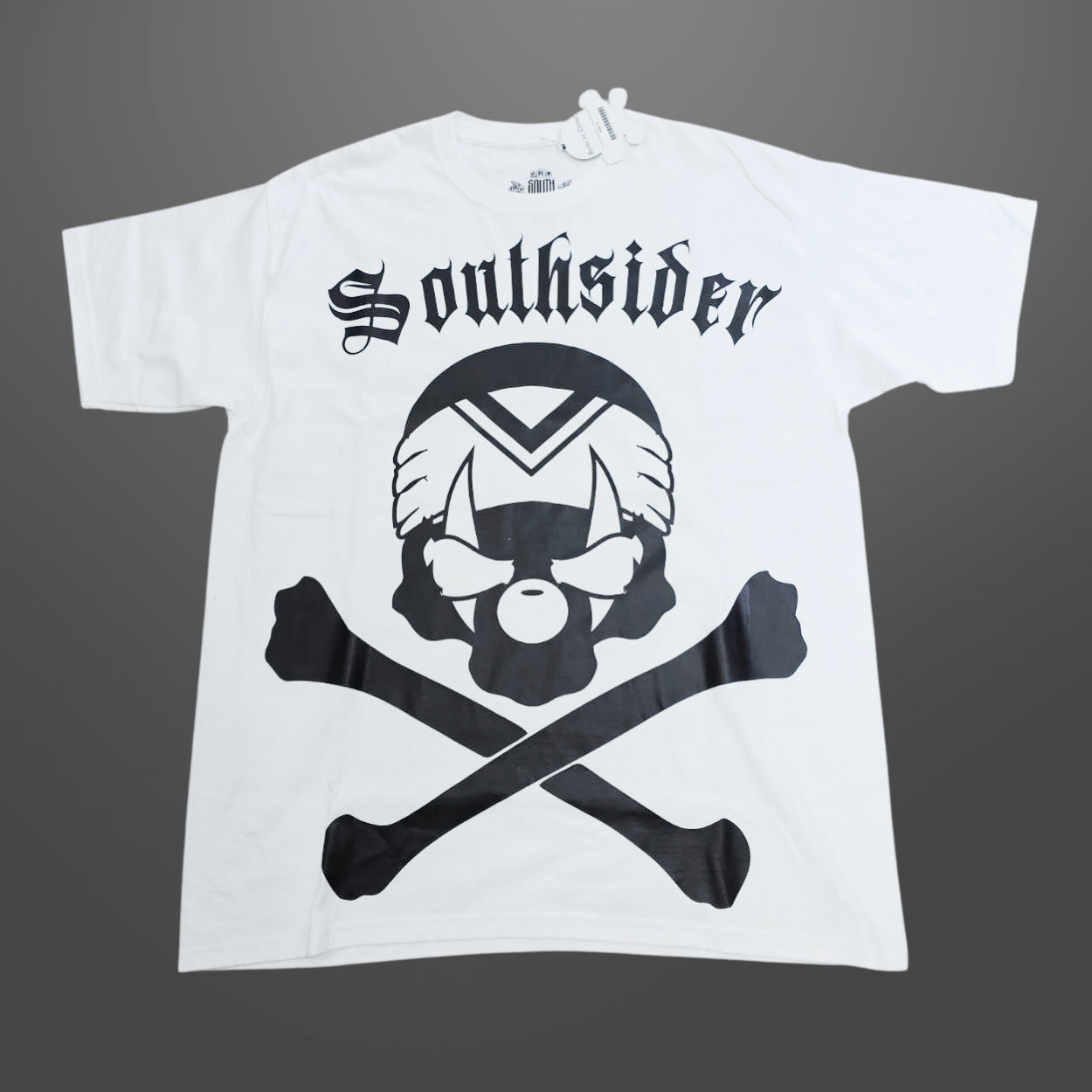 PLAYERA BASICA SS BLANCA CALAVERA