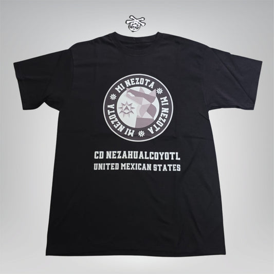PLAYERA BASICA SS NEGRA MI NEZOTA