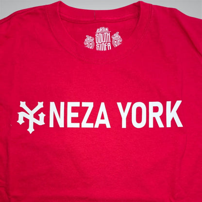 PLAYERA BASICA SS ROJA NEZA YORK