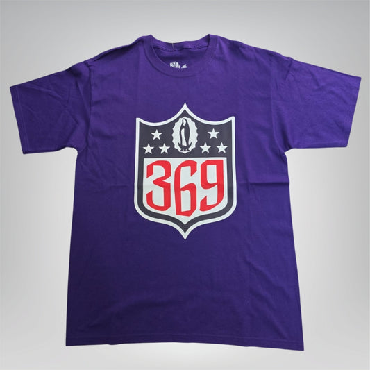 PLAYERA BASICA SS MORADA VIRGEN NFL