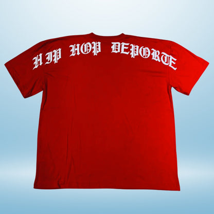 PLAYERA ALEMAN ROJA OVERCIZE