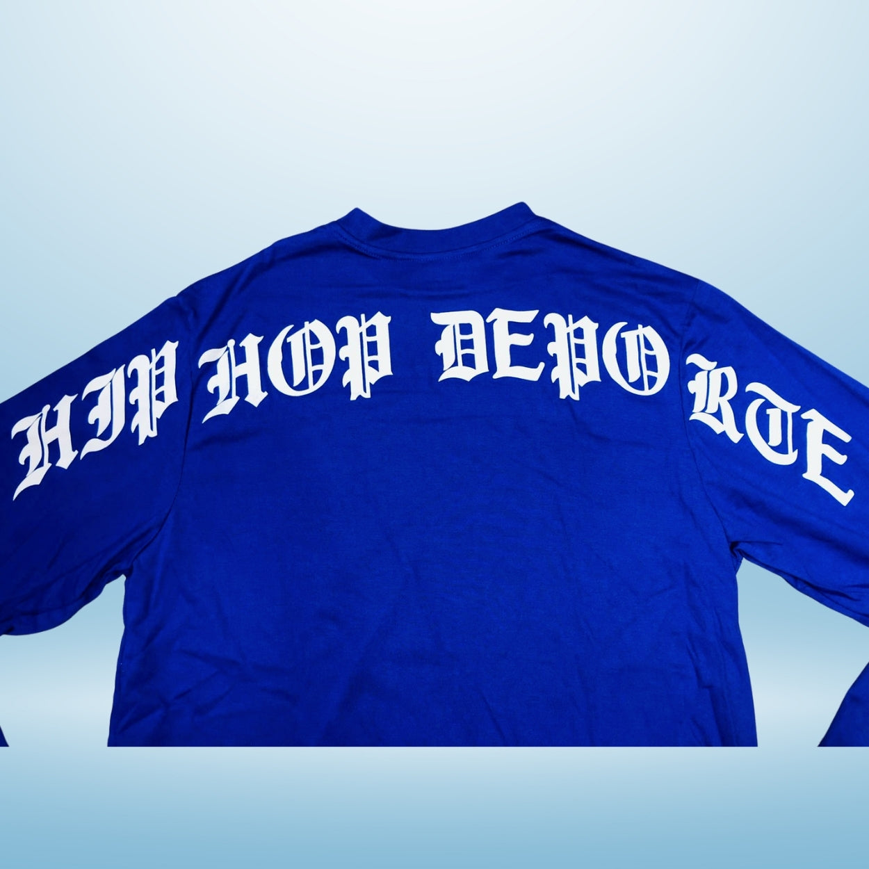 PLAYERA ALEMAN AZUL REY M/L