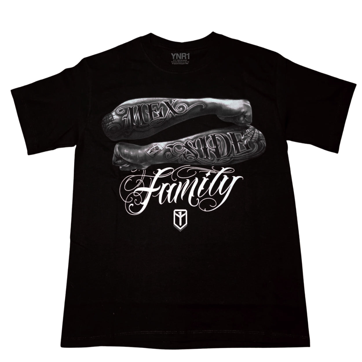 PLAYERA YONER NEGRA MEX SIDE