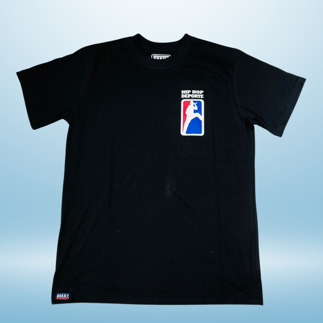PLAYERA ALEMAN NEGRA LOGO HIPHOP