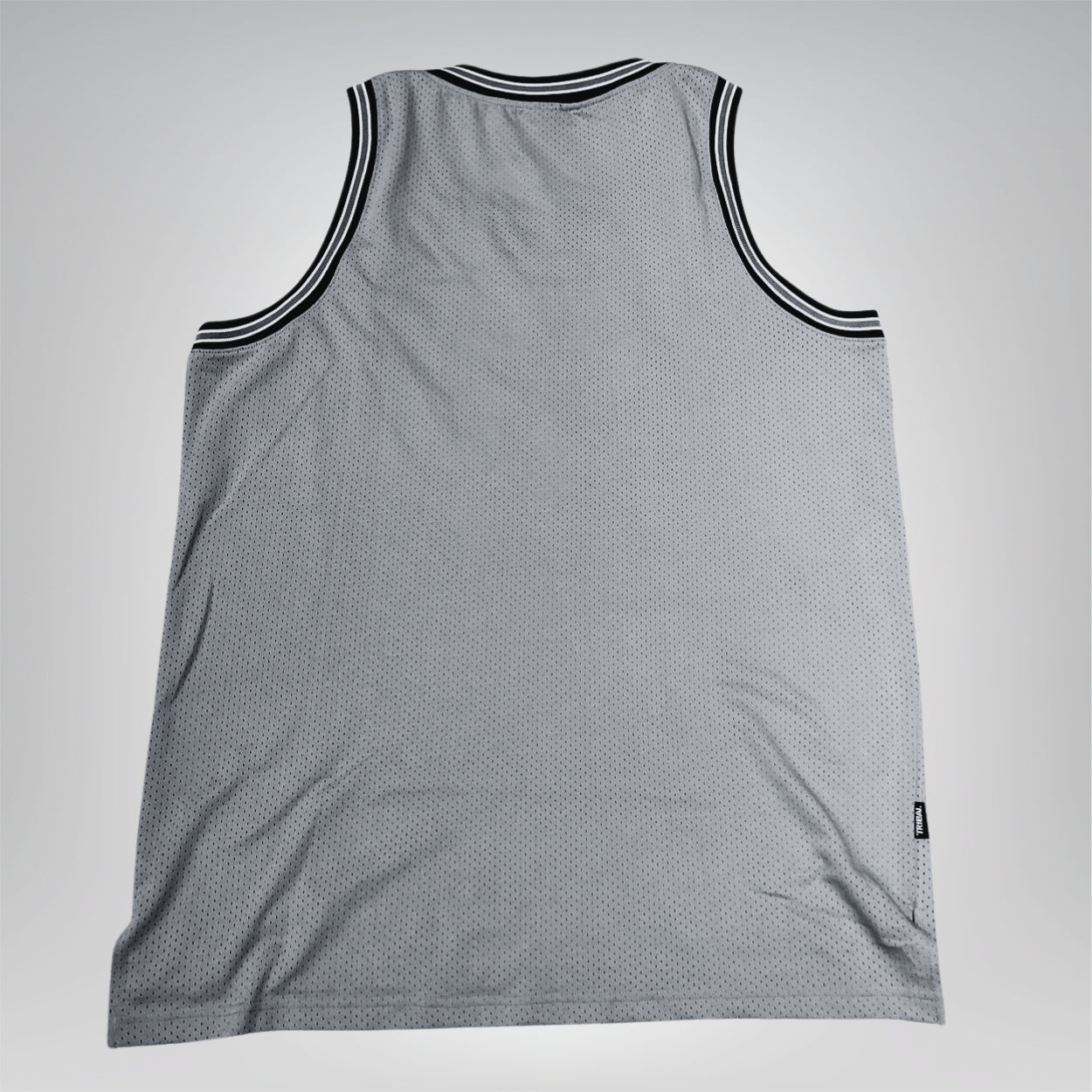 JERSEY TRIBAL GRIS TIPO BASQUET