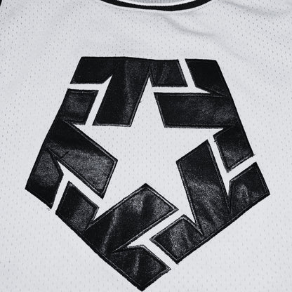 JERSEY TRIBAL GRIS TIPO BASQUET
