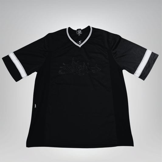 JERSEY TRIBAL NEGRO TIPO AMERICANO