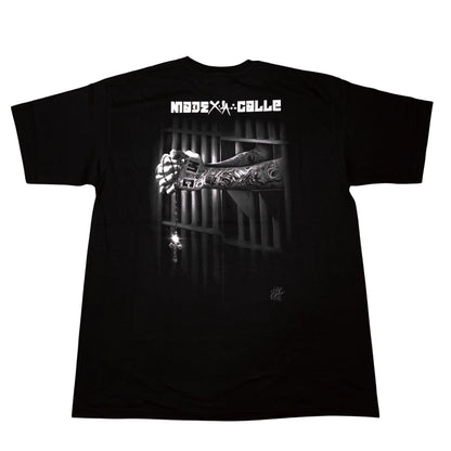 PLAYERA YONER NEGRA MADE ROSARIO