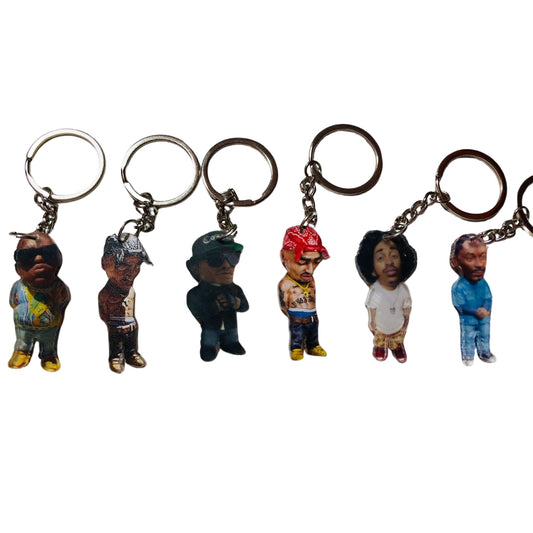 LLAVEROS CON ARGOLLA LEYENDAS DEL RAP