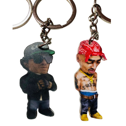 LLAVEROS CON ARGOLLA LEYENDAS DEL RAP