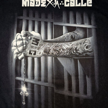 PLAYERA YONER NEGRA MADE ROSARIO