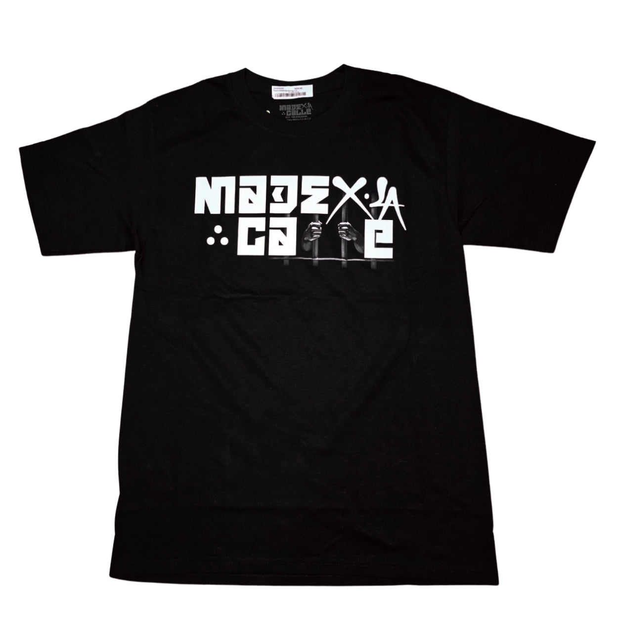 PLAYERA YONER NEGRA MADE BARRAS