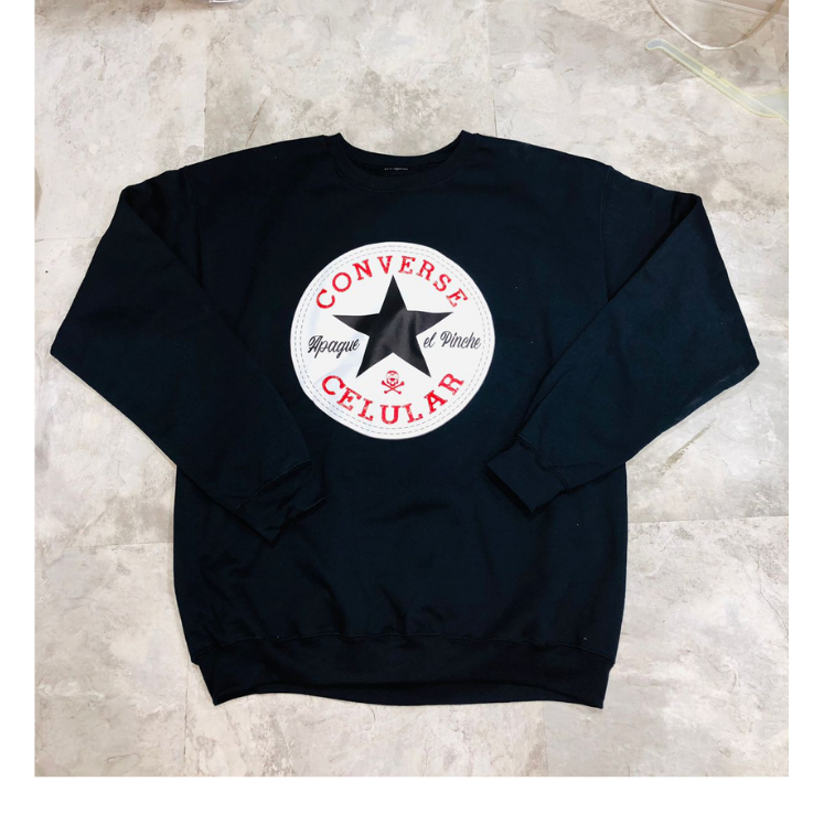 SUDADERA CUELLO REDONDO BASICA SS MARINO CONVERSE