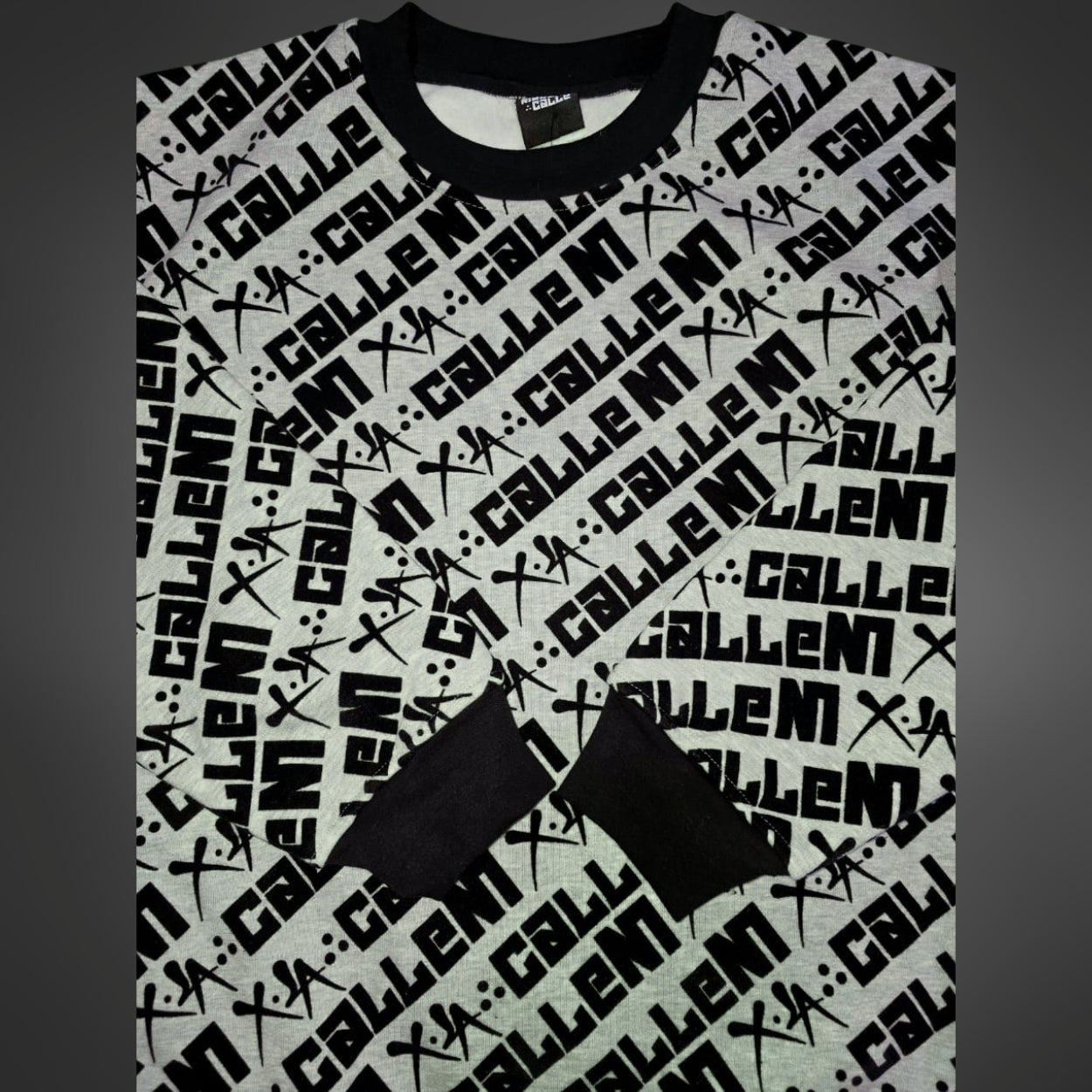 CONJUNTO YONER GRIS LETRAS MXL