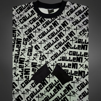 CONJUNTO YONER GRIS LETRAS MXL