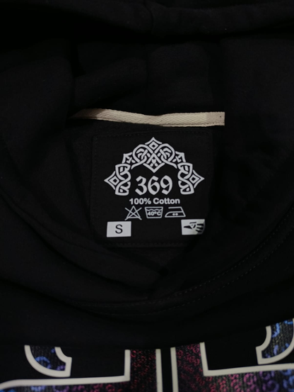 HOODIE ORIGINAL "SOUTHSIDER 369" PREMIUM BALENBERGA NEGRO