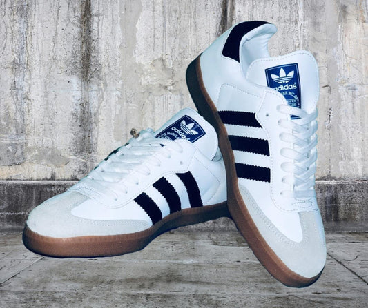 TENIS ADIDAS SAMBA BLANCOS