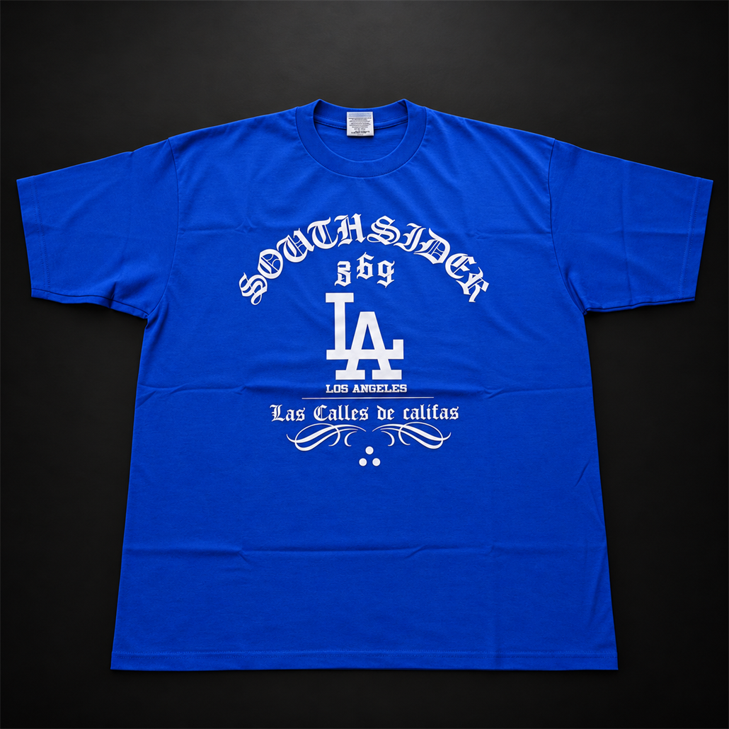 Playera Southsider LA Azul rey Premium — vista frontal