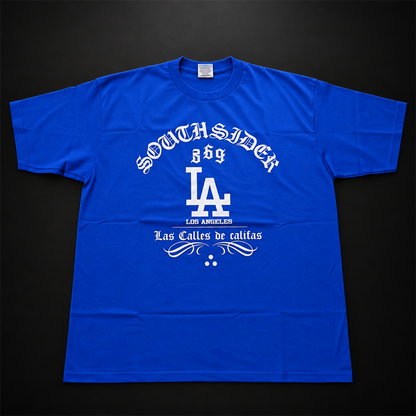 Playera Southsider LA Azul rey Premium — vista frontal