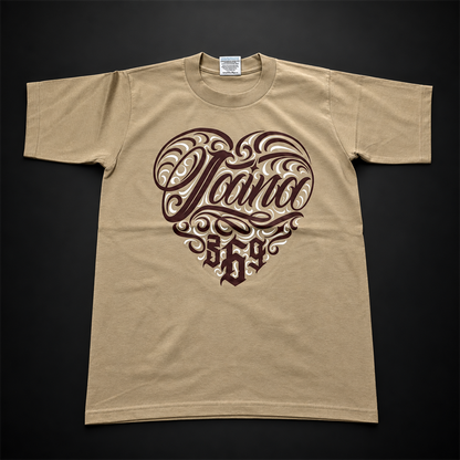 Playera Southsider 369 Jaina Beige Premium — vista frontal