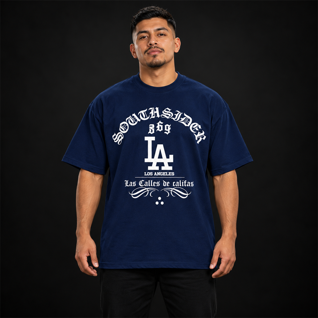 Playera Southsider LA Marino Premium — prenda presentada por modelo