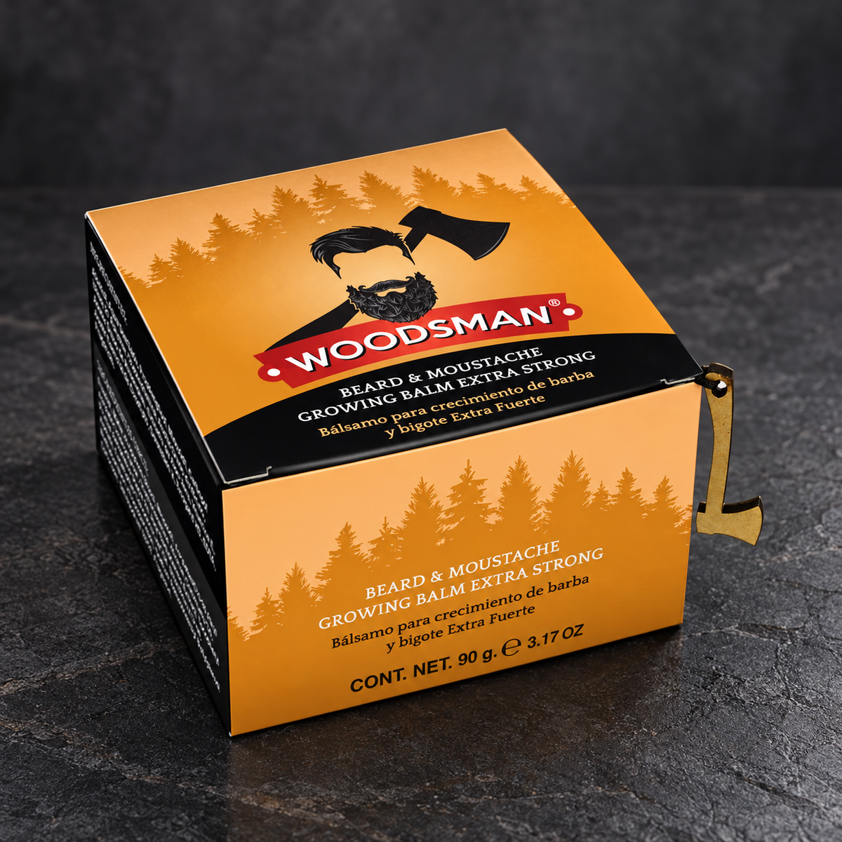 Bálsamo de Crecimiento de Barba y Bigote Extra Fuerte 90 g | Woodsman