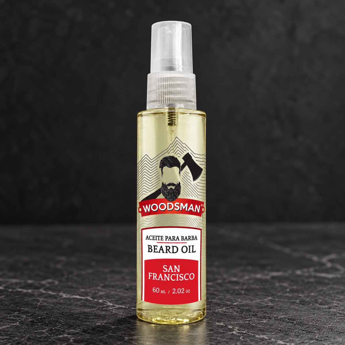 Aceite para Barba San Francisco 60 ml | Woodsman