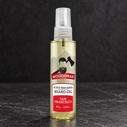 Aceite para Barba San Francisco 60 ml | Woodsman