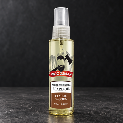 Aceite para Barba Classic Woods 60 ml | Woodsman