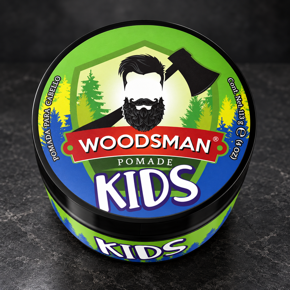 Pomada Infantil Aroma Chicle 113 g | Woodsman